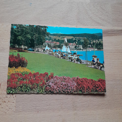 AK Velden am Wörthersee. Blumenpromenade.