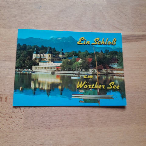 AK Velden. Ein Schloß am Wörthersee.
