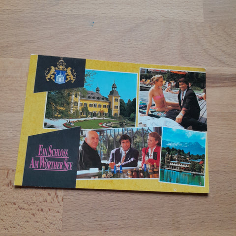 AK Velden am Wörthersee. Ein Schloss am Wörthersee. Julia Biedermann Andrea Heuer, Telly Savalas, Roy Black.