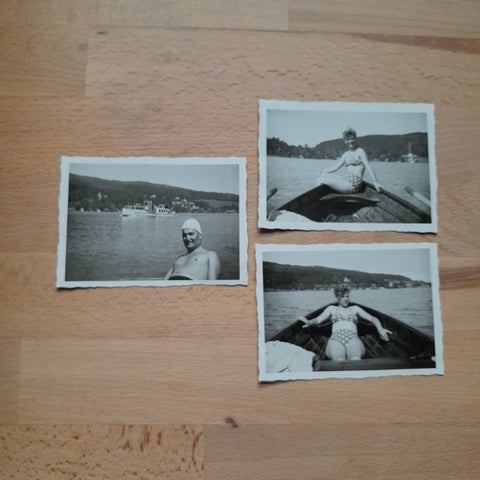 3 Fotos Wörthersee (1957)