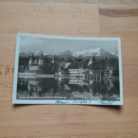 AK Velden am Wörthersee. Schloss.