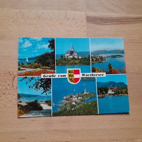 AK Grüße vom Wörthersee.