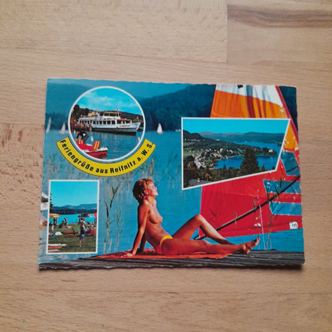 AK Feriengrüße aus Reifnitz am Wörthersee.