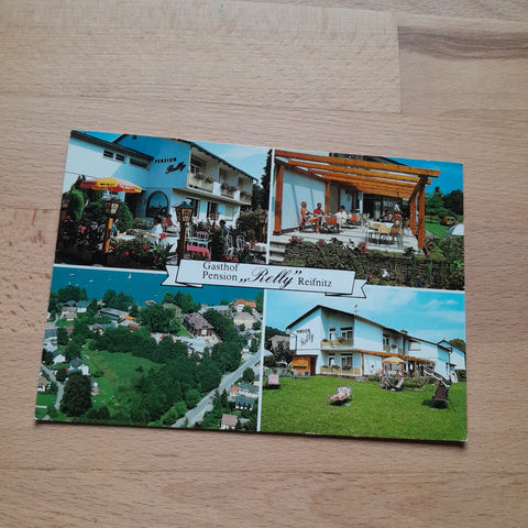 AK Reifnitz am Wörthersee 136. Gasthof Pension Relly.