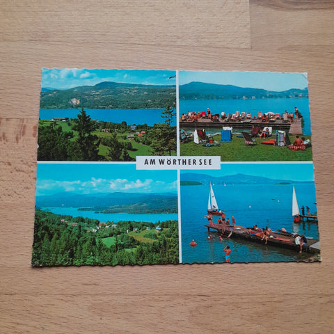 AK Am Wörthersee. oben: Dellach, unten: Sekirn.