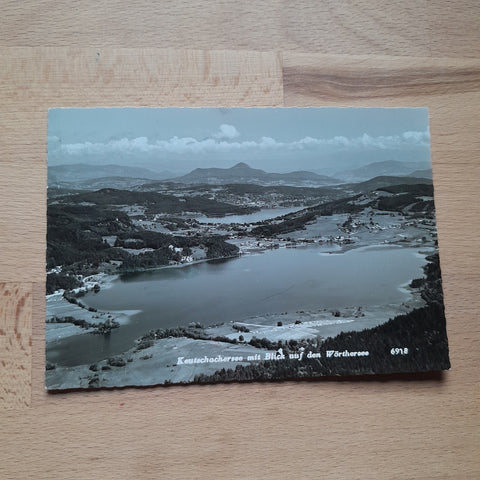 AK Keutschachersee mit Blick auf den Wörthersee.