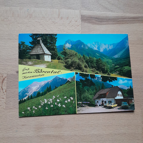 AK Gruß aus dem Bärental. Alpengasthof Stouhütte.