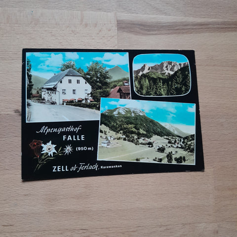 AK Zell ob Ferlach. Alpengasthof Falle.