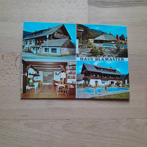 AK Weißbriach. Haus Blamaster.