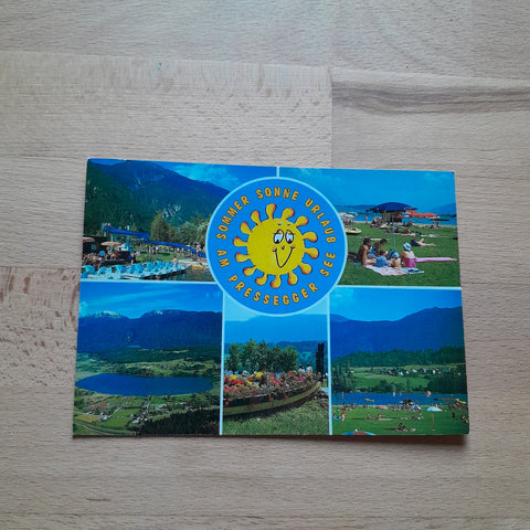AK Sommer Sonne Urlaub am Pressegger See.