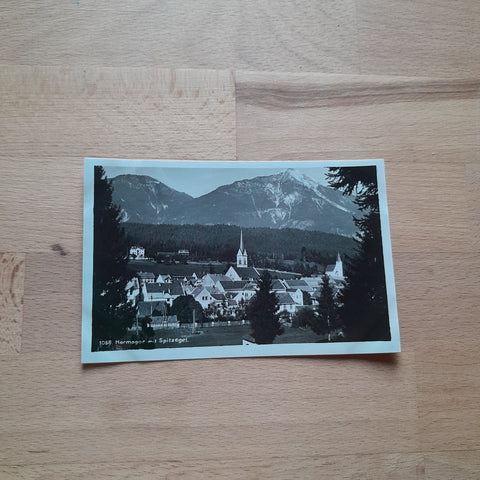 AK Hermagor mit Spitzegel.