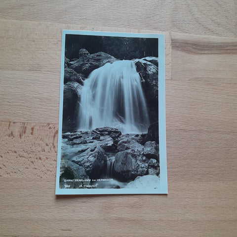 AK Garnitzenklamm bei Hermagor. (4. Wasserfall)