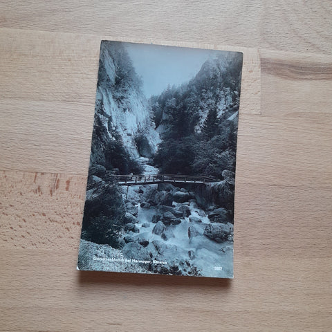 AK Garnitzenklamm bei Hermagor.