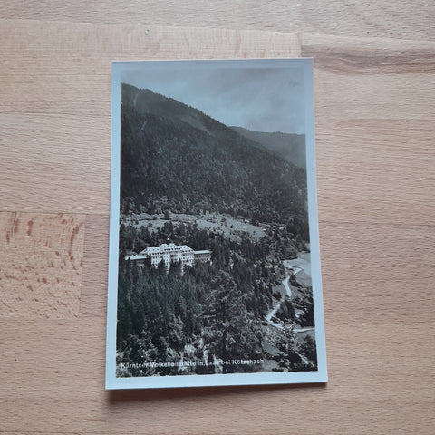 AK Laas bei Kötschach. Landesheilstätte.