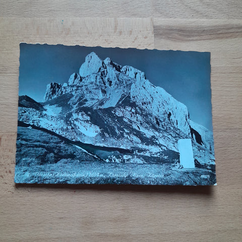 AK M. Paralba (Hochweißstein). Karnische Alpen.