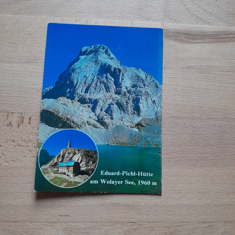 AK Eduard-Pichl-Hütte am Wolayersee.