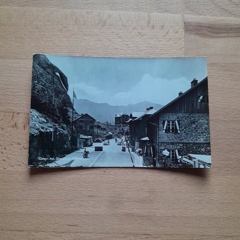 AK Österr. ital. Grenze am Plöckenpass.