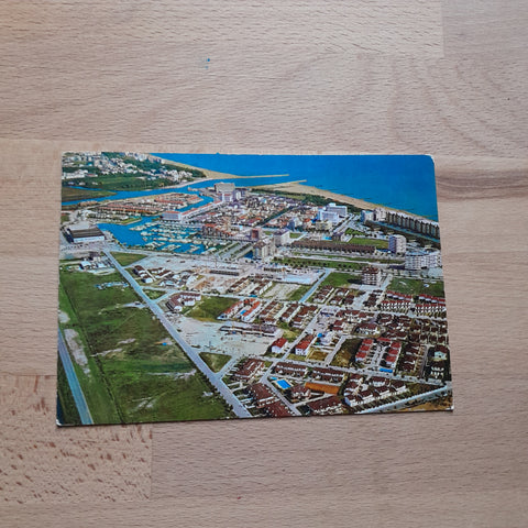 AK Caorle. Porto Santa Margherita. Veduta aerea.