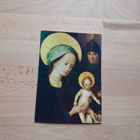 AK Holbein, Maria mit dem KInd, Augsburg.
