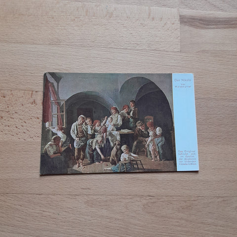AK Der Nikolo. Waldmüller.