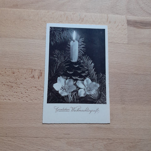 Glückwunschkarte Weihnachten.