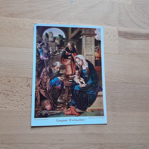 AK Anbetung der Könige. Wilhelm van Aelst.