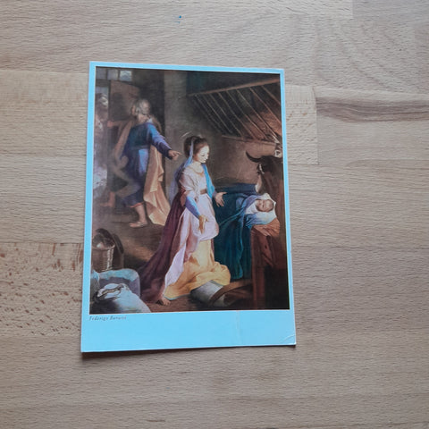 AK Federigo Barocci. Geburt Christi. (Madrid, Prado)