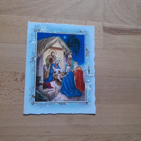 Billett Krippendarstellung.