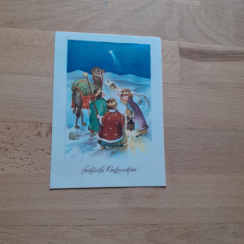 AK Fröhliche Weihnachten. Heilige Drei Könige.