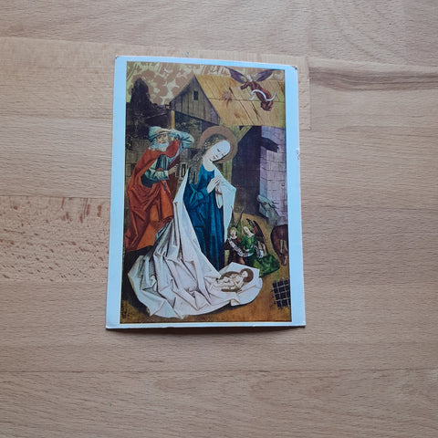 AK Steirischer Maler. Geburt Christi. (Graz, Alte Galerie am Joanneum)