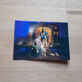 Billett Heilige Familie Auschnitt aus der Weihnachtskrippe des Herz-Jesu-Kirche Graz. (Bildhauer Ferdinand Stuflesser, Gröden 1892.