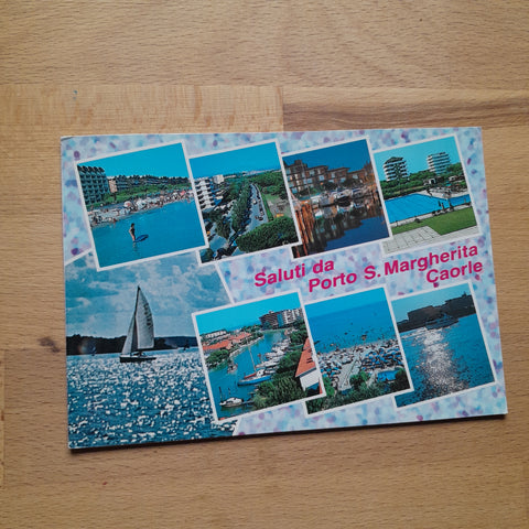 AK Saluti da Porto S. Margherita. Caorle.