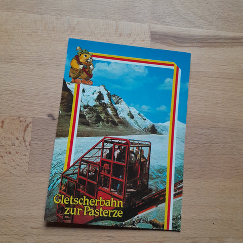AK Großglockner Gletscherbahn zur Pasterze.