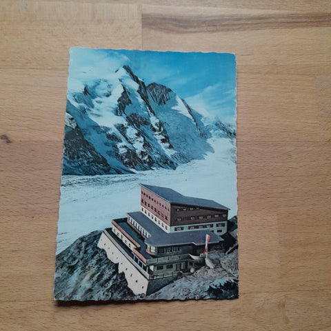 AK Großglockner Hochalpenstrasse Kaiser Franz Josefshaus.