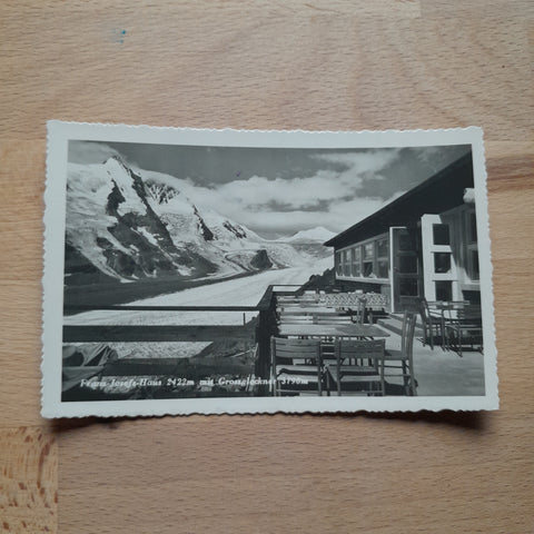 AK Franz Josefs Haus mit Großglockner.