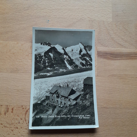 AK Franz Josefs Haus mit Grossglockner.
