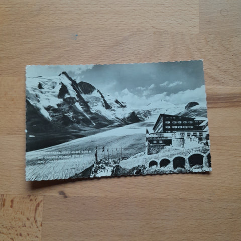 AK Kaiser Franz Josefhaus mit Großglockner.