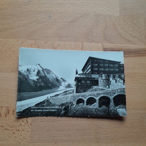 AK Kaiser-Franz Josefhaus mit Grossglockner.