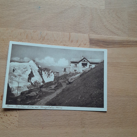 AK Franz Josefshaus mit Grossglockner. (1928)