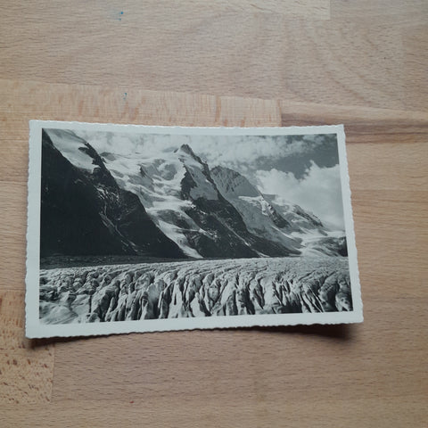 AK Der Großglockner mit Pasterzen-Gletscher.