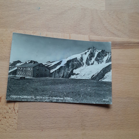 AK Oberwalderhütte mit Großglockner.