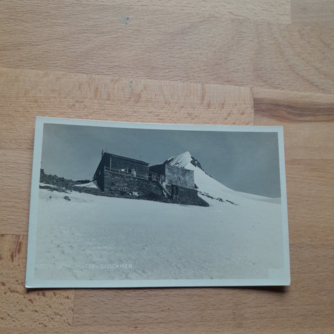 AK Erzherzog Johann Hütte und Glockner.