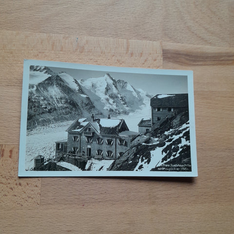 AK Franz Josefshaus mit Grossglockner.