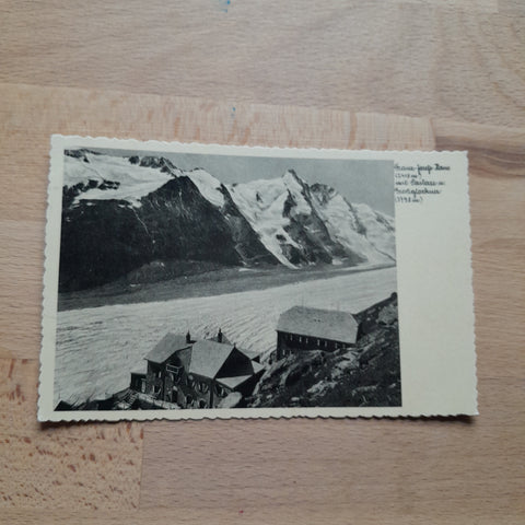 AK Franz - Josefs - Haus mit Pasterze u. Großglockner. (1936-37)