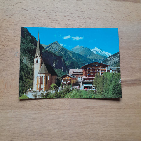 AK Heiligenblut. Hotel Glocknerhof und Haus Hubertus.