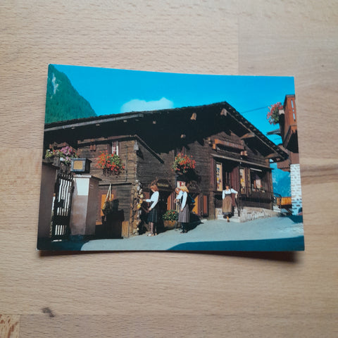 AK Heiligenblut. Cafe-Restaurant Die Casa. Familie Eder.