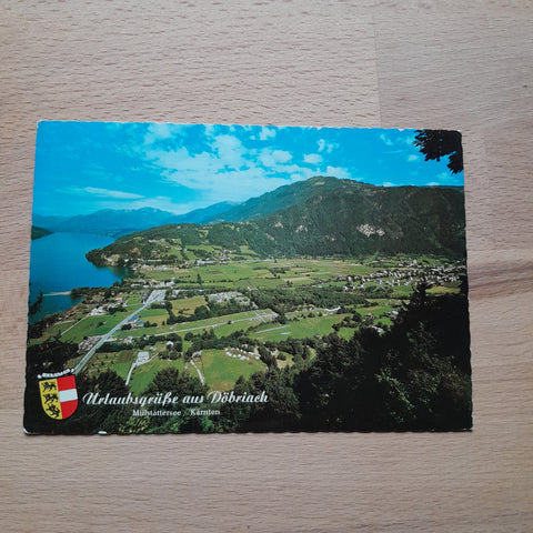 AK Urlaubsgrüße aus Döbriach.