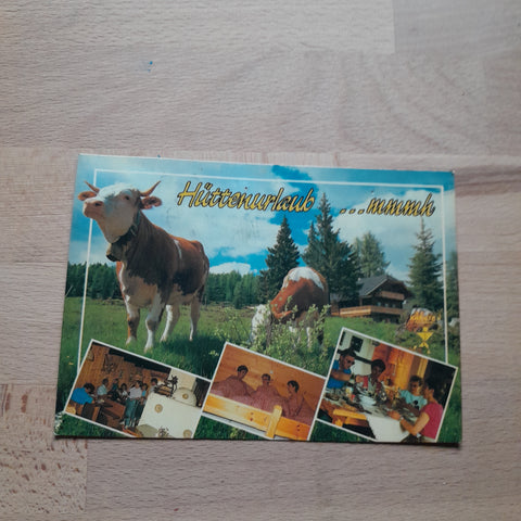 AK Gmünd. Hüttenurlaub Willi Staudacher.