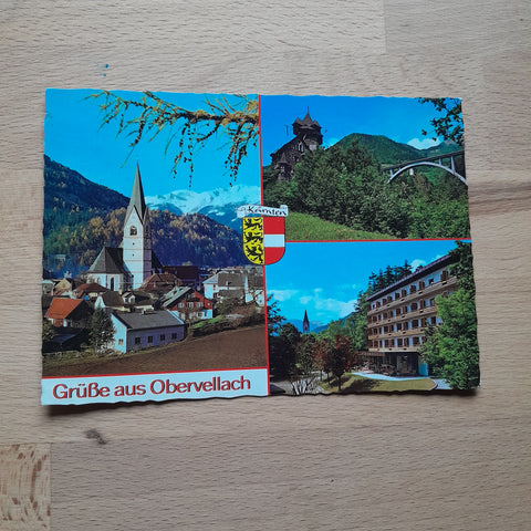 AK Gruss aus Obervellach.