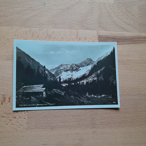 AK Säuleck aus dem Seebachtal. (1926)